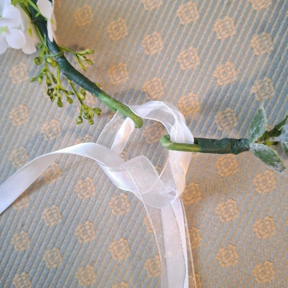 Fairy Festival Boho Costume Cosplay Floral Ribbon Headdress